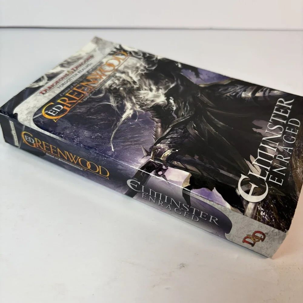 Dungeons & Dragons Forgotten Realms Elminster Enraged Ed Greenwood PB 1st Print